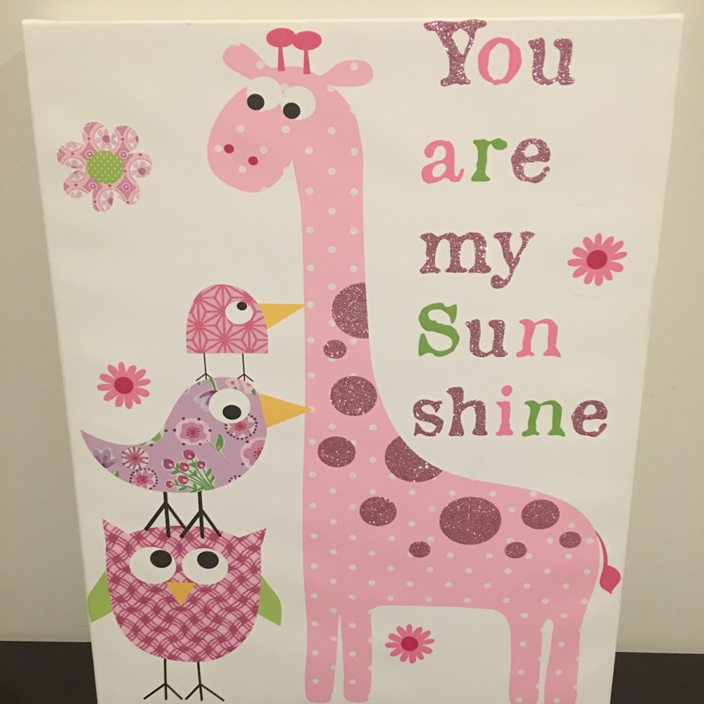 You Are My Sunshine Canvas 16x20